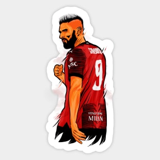 Olivier Giroud_Milan Player Sticker